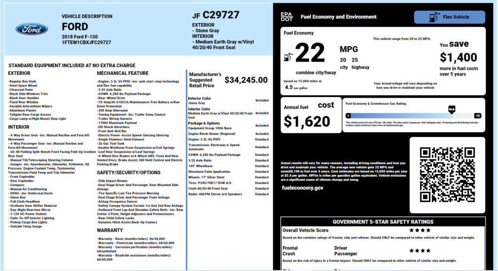 How Do I Get a Ford Build Sheet