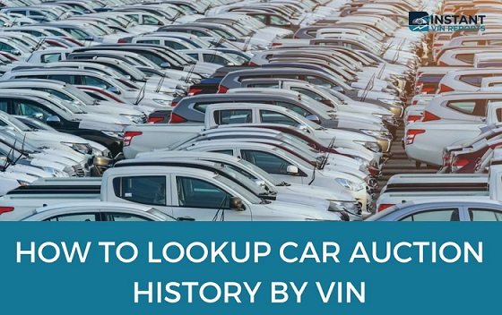 Car Auction History by VIN