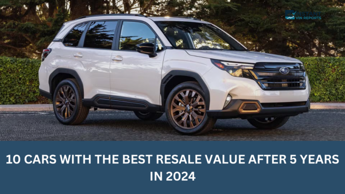 10 Cars with the Best Resale Value After 5 Years In 2024