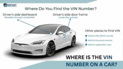 Where is the VIN Number On A Car