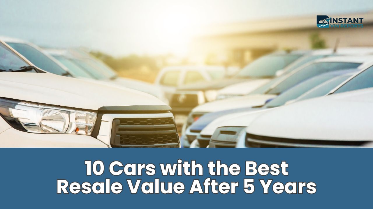 Cars with the Best Resale Value After 5 Years In 2024