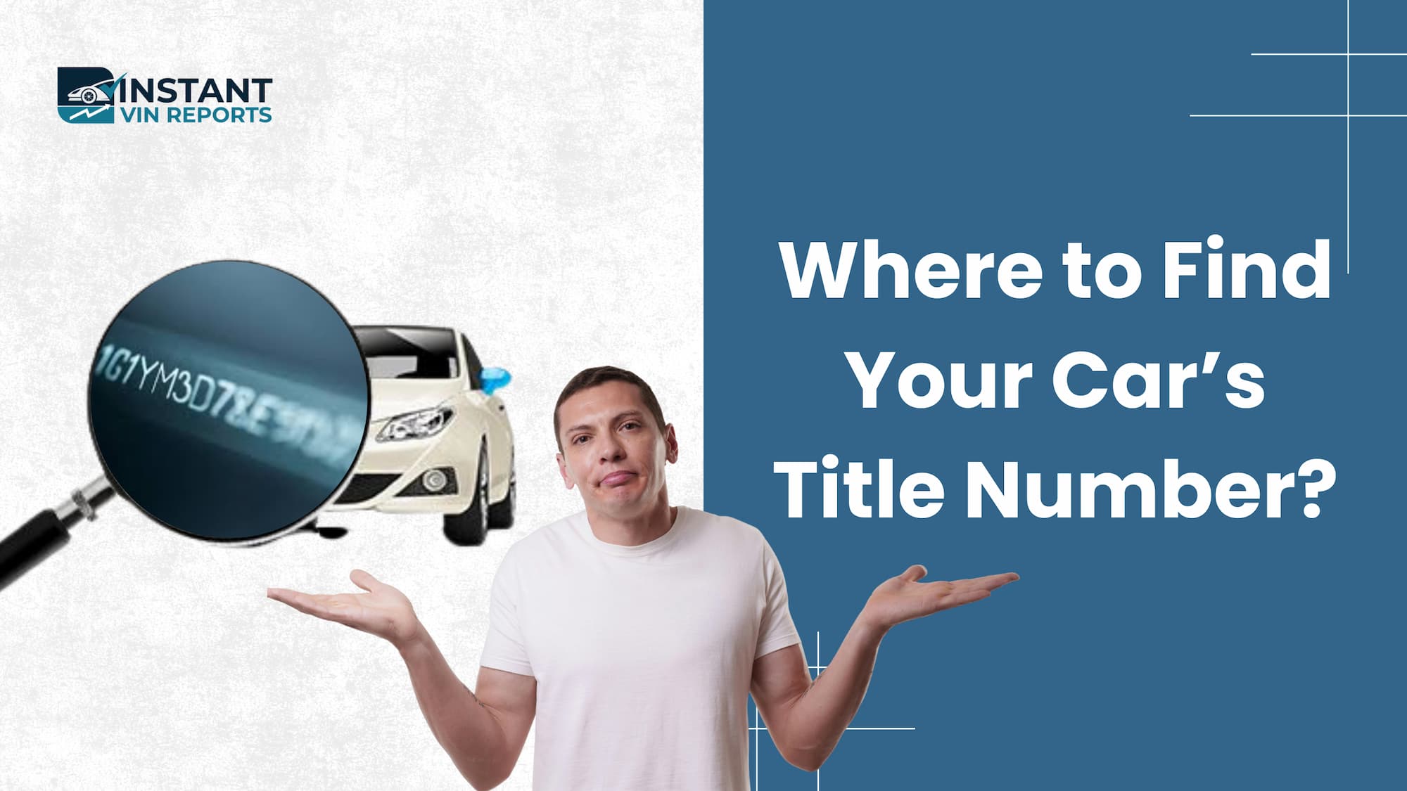 where can i find the title number of my car