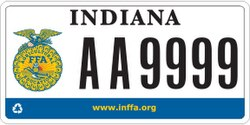 Indiana License Plate Design and Format