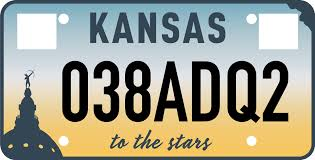 Kansas License Plate Design and Format