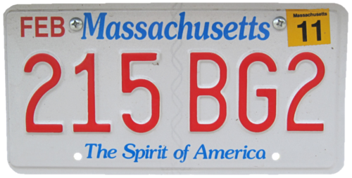 Massachusetts License Plate Design and Format