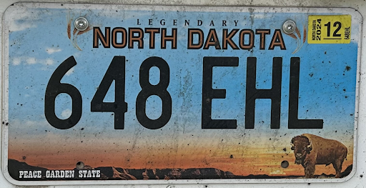 North Dakota License Plate Design and Format