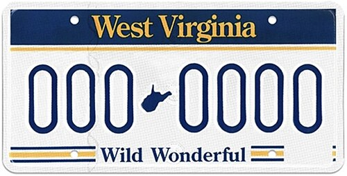 West Virginia License Plate and Design